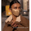 Masque facial de soie 100% Nature avec filtre